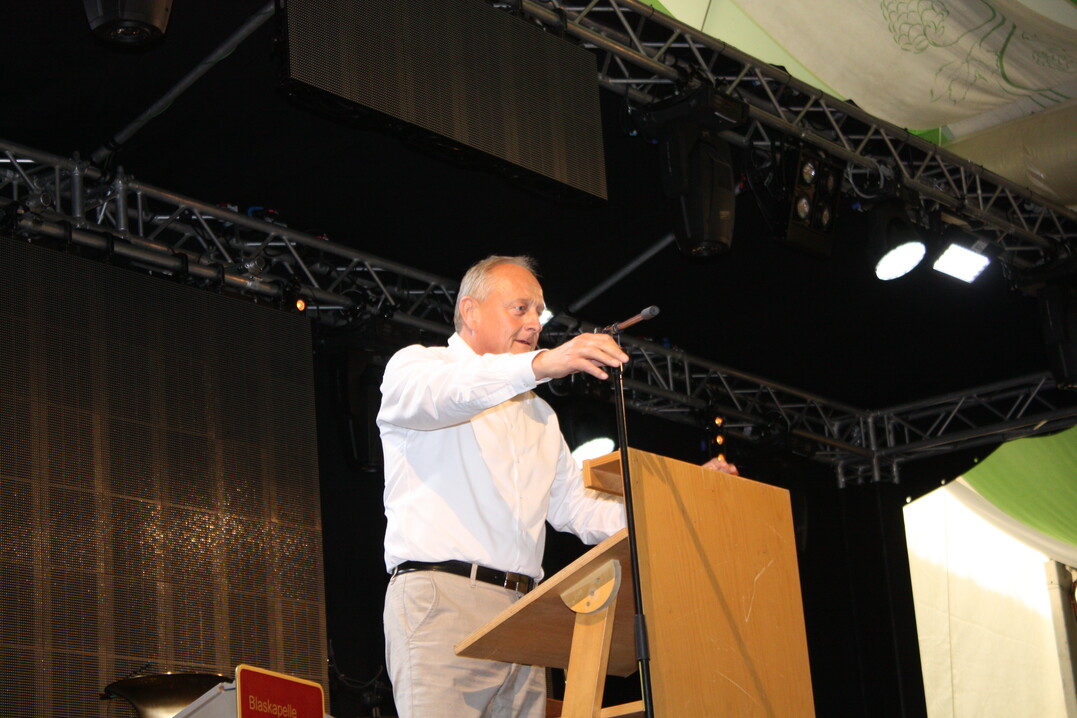 Hauptredner Bauernverbandsprsident Joachim Rukwied.