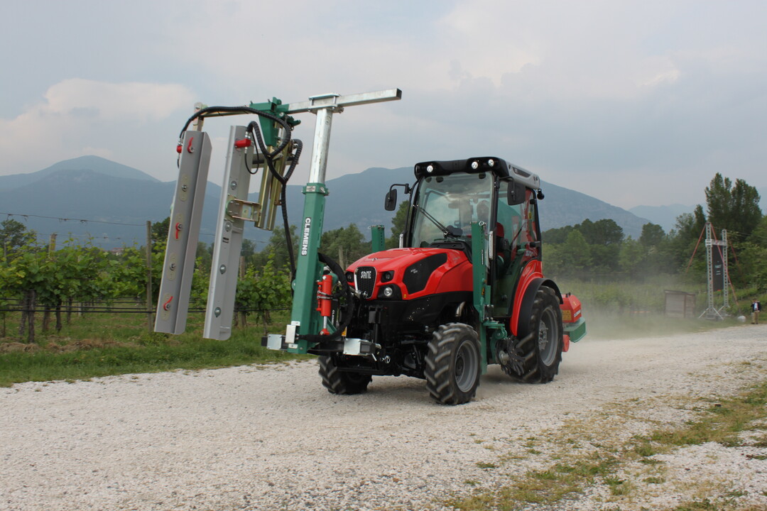 Sechs Jahre lang tftelten die Landtechnikspezialisten von Same am neuen Frutteto CVT S.