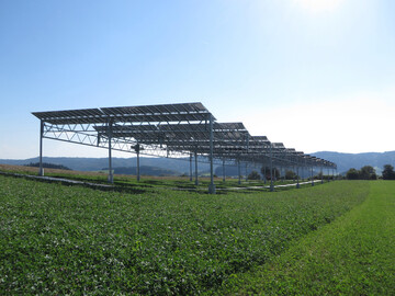 Agri-Photovoltaik-Pilotanlage