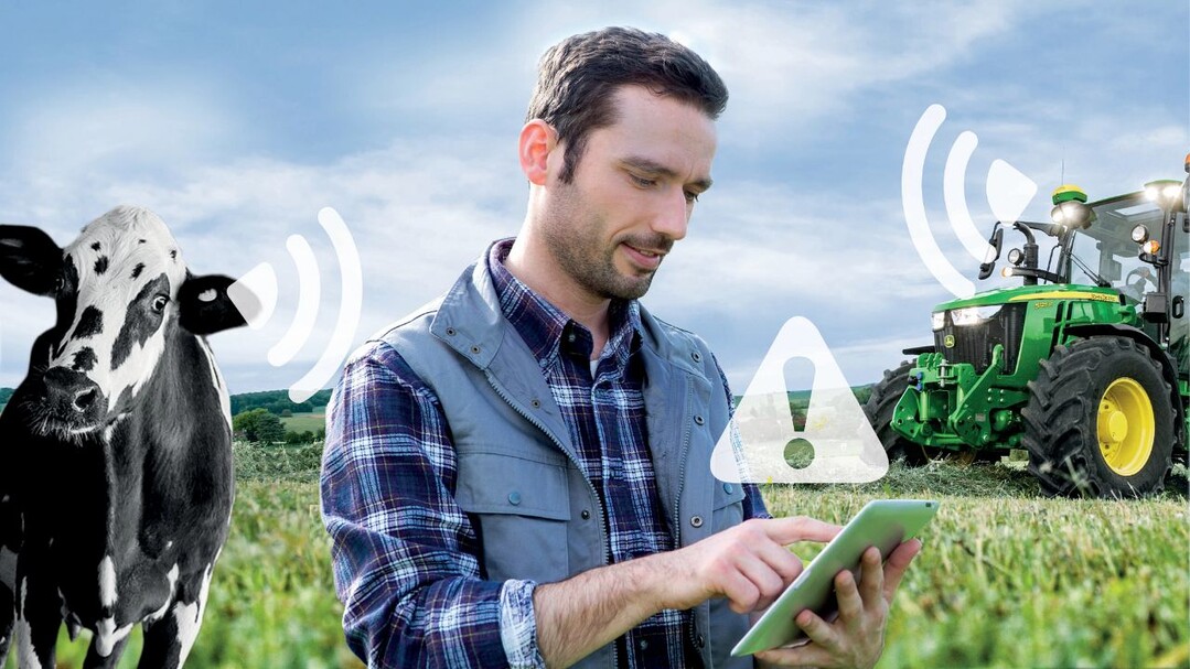 Bei John Deere sollen zukünftig nicht mehr einzelne Maschinen, sondern Produktionssysteme – etwa Milchproduktion und Tierhaltung, im Mittelpunkt stehen.