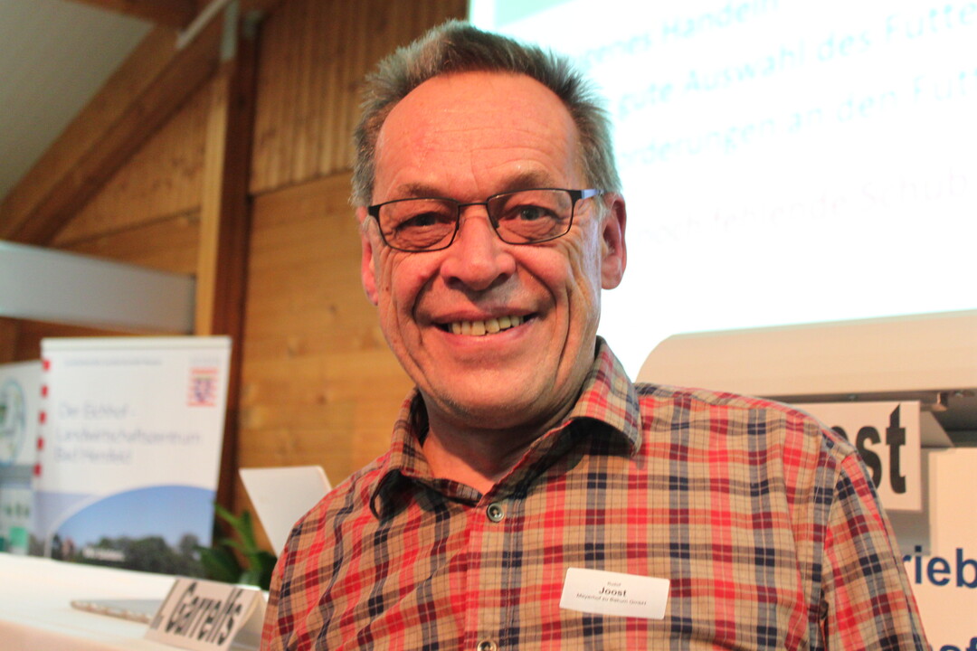 Zustzliche Rohfaserkomponenten lassen sich nur mittelfristig beschaffen.    Rudolf Joost-Meyer zu Bakum, Meyerhof zu Bakum GmbH