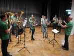 Jugendgruppe des Musikvereins Dettingen
