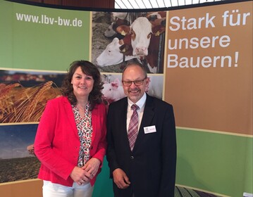 Juliane Vees und Klaus Mugele