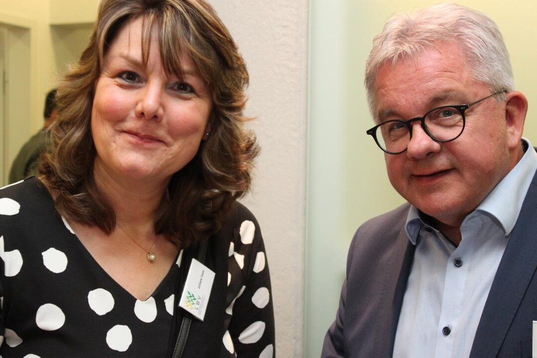 Landfrauen-Prsidentin Juliane Vees und Justizminister Guido Wolf