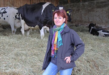 Frau Prof. Dr. Benz von der Hochschule fr Wirtschaft und Umwelt Nrtingen-Geislingen hat das Projekt "Profil fr die Milch" federfhrend begleitet.