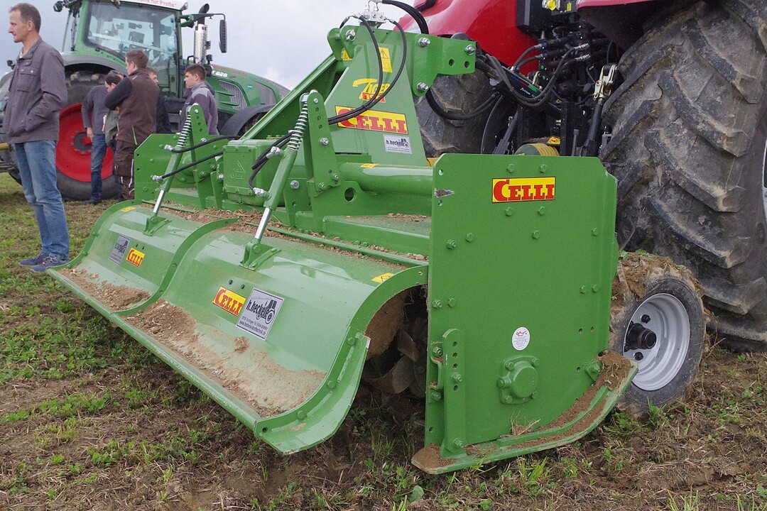 Die Celli-Frse wurde von einem Landwirt demonstriert.