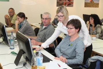 Im November 2015 fand in Stuttgart die erste Facbook-Schulung mit Referentin Jutta Zeisset statt.