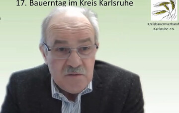 Kreisvorsitzender Werner Kunz 