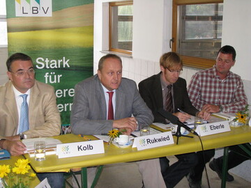 Prsident Joachim Rukwied zieht erste Zwischenbilanz zur Getreideernte.