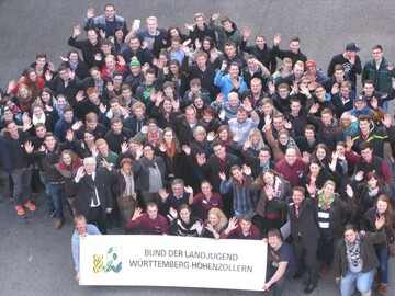 Rund 110 delegierte Landjugendliche aus den Orts- und Kreisgruppen nahmen an der Landesversammlung des Bund der Landjugend Wrttemberg-Hohenzollern teil.