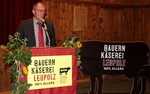 Erhard Nonnenmacher, Vorstandsvorsitzender der Allgäuer Emmentalerkäserei Leupolz e.G. zeigte sich mit dem Ergebnis 2017 zufrieden.