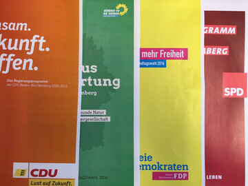 Am 13. Mrz 2016 stellen sich 22 Parteien zur Landtagswahl. Bisher sind vier Parteien im Landtag vertreten.