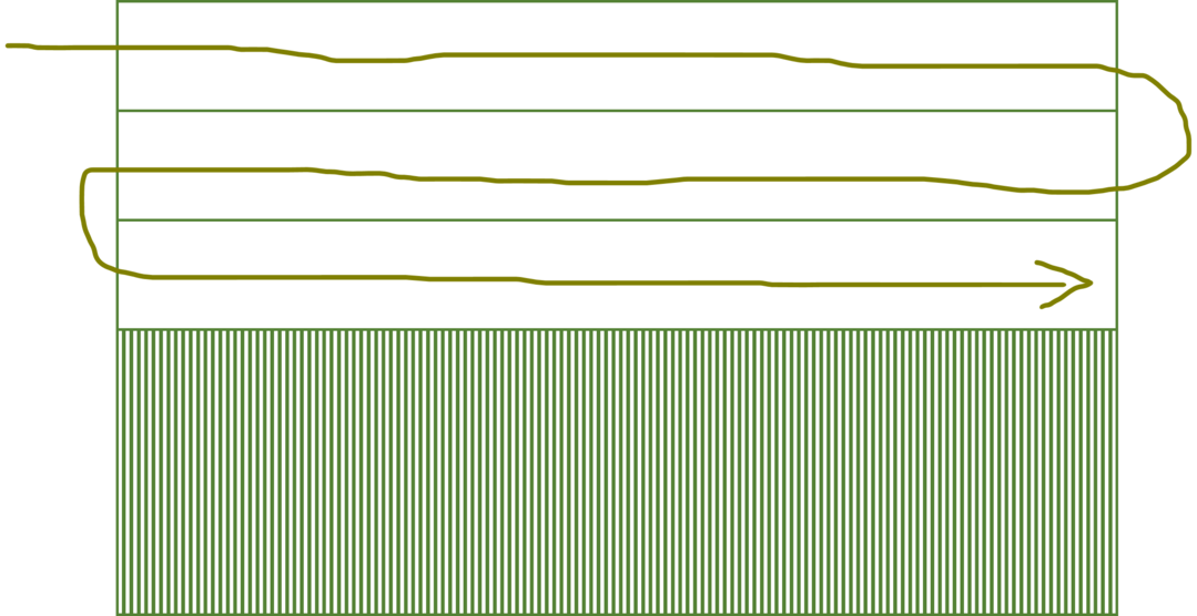 Bei der streifenf�rmigen Mahd k�nnen die Tiere in den noch ungem�hten Bereich ausweichen.&nbsp;