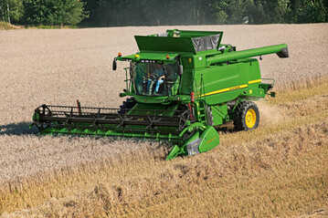 In die Entwicklung der neuen Hochleistungsmhdrescher der S-Baureihe hat John Deere rund 100 Mio. Euro investiert. Dies sei eines der grten Einzelprojekte des Unternehmens, hie es vor der Presse. 
