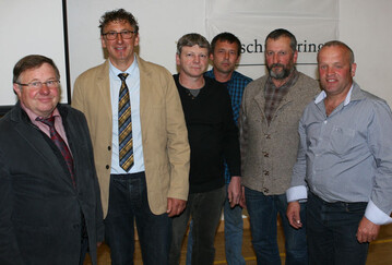 Der neue Vorstand des MR Schwarzwald-Neckar-Alb e.V. hat mit den beiden Vorsitzenden (v. l.) Paul Ruthardt und Rolf Binder eine Doppelspitze. Ihre Stellvertreter sind (v. l.): Karl-Martin Dreher, Jrg Kautt, Georg Rath sowie Manfred Flaig.
