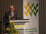 Klaus Mugele, LBV-Vizepräsident und Vorsitzender des Bauernverbandes Schwäbisch Hall-Hohenlohe-Rems