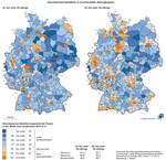 Geschlechterverhältnis in den hochmobilen Altersgruppen