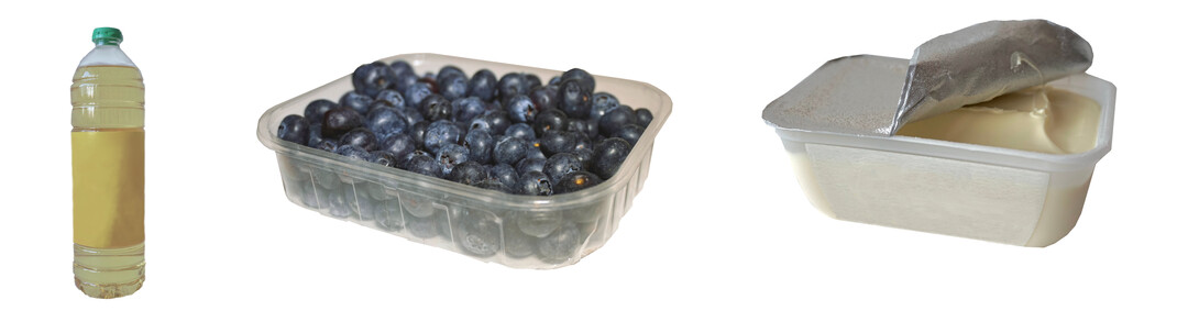 Pflanzenöl, Blaubeeren, Butter: Ob wir im Supermarkt zugreifen oder nicht, hängt auch davon ab, für wie umweltverträglich wir die Verpackung halten.