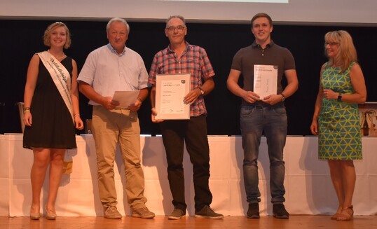 1. Platz: Bernd Gemmrich, 2. Platz: Frank und Meik Sartorius sowie Familie Strecker (Brnde und Geiste gezuckert)