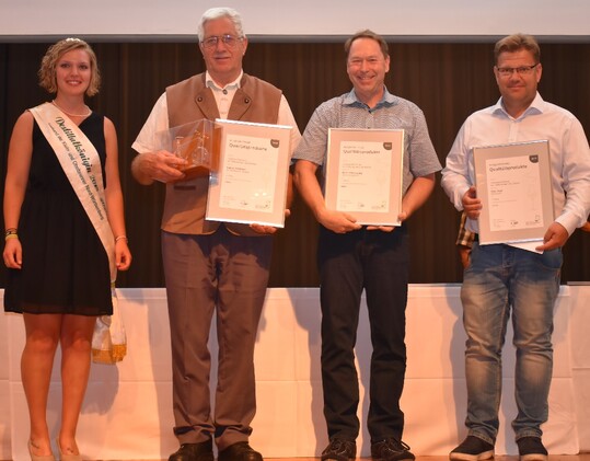 1. Platz Fritz Lsch, August Kottmann, Mario Schwarzburg (Kategorie Likre)