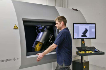 Der Computertomograph am ZSW