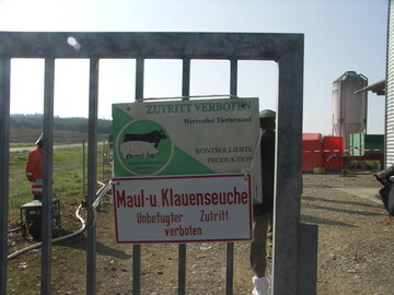 Die letzte groe Tierseuchenbung fand vor fnf Jahren auf mehreren Betrieben im Landkreis Biberach statt. Beteiligt waren auch damals mehrere Veterinrmter. 