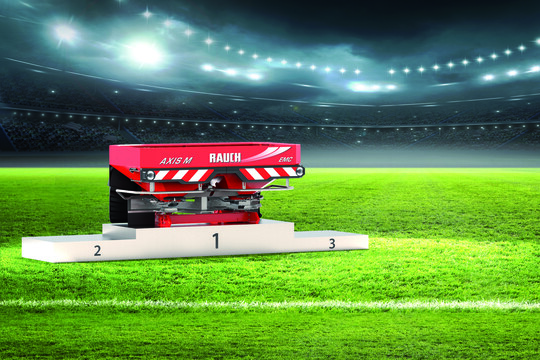 Anl�sslich des 20-j�hrigen EMC-Jubil�ums verlost Rauch einen AXIS M 30.2 EMC D�ngerstreuer im Wert von ca. 17.000 Euro.