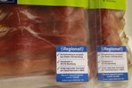 Schinkenverpackung mit Regionalfenster-Siegel