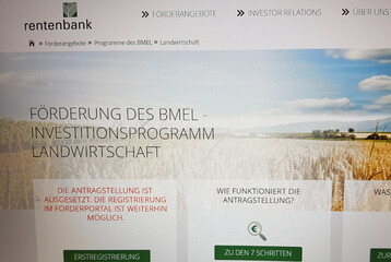  Die Antragstellung musste auf der Homepage der Rentenbank nach der ersten Frderrunde ausgesetzt werden. Eine Registrierung im Frderportal ist aber weiterhin mglich.