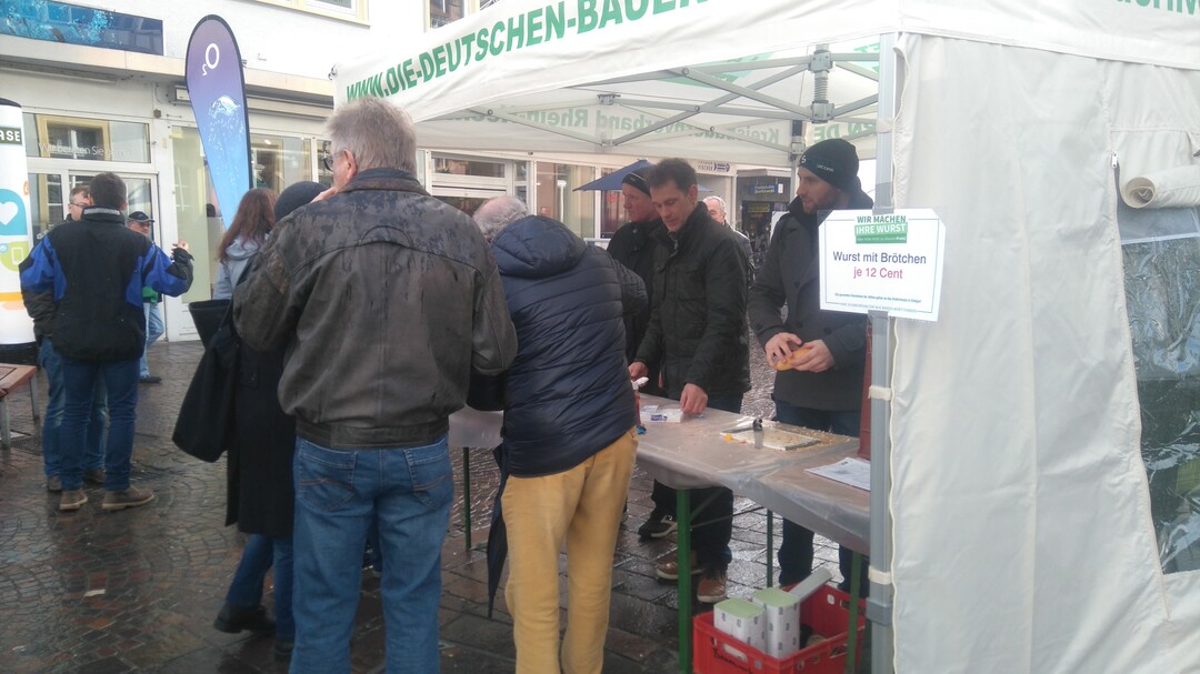 Aktion des KBV Rhein-Neckar-Kreises in Sinsheim