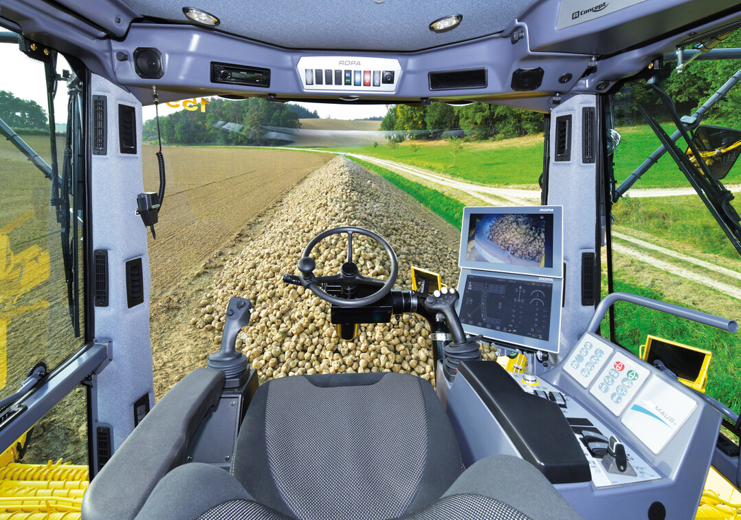  Die neue Maus 6 von Ropa hat eine grere Kabine. 