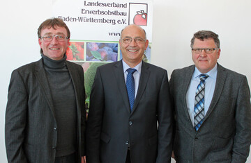 Frisch gewhltes Prsidium des LVEO