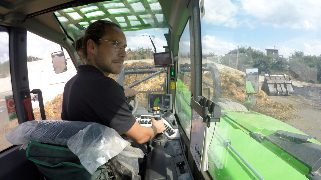 Der Turbofarmer XXL von Merlo hat 170 PS Motorleistung, 6,5 Tonnen Hubkraft und neun Meter Hubhhe.