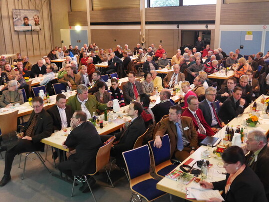 Aufmerksame Zuhrer beim Kreisbauerntag Bblingen am 24.Januar 29015 in Ehningen