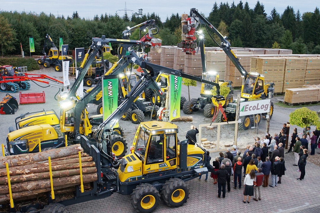 In einem Sgenvergleich standen die Aggregate JPS R5500, LogMax TrueCut, Nisula NSU und Waratah SuperCut.