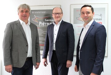 v.l.n.r.: Jrg Sauter, Hans-Benno Wichert und Dr. Raffael Wesoly. 
