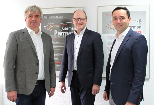 v.l.n.r.: Jrg Sauter, Hans-Benno Wichert und Dr. Raffael Wesoly.  