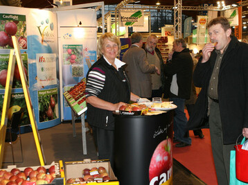 Eine ganze Reihe von Clubsorten wurden auf der Fruchtwelt Bodensee präsentiert und zur Verkostung angeboten. Ein Fingerzeig, wohin der Trend geht.