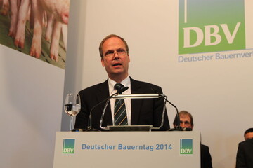 DBV-Vizeprsident Werner Schwarz auf dem Deutschen Bauerntag 2014