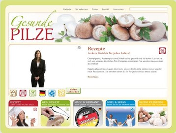 www.gesunde-pilze.de informiert Verbraucher ber deutsche Speisepilze.