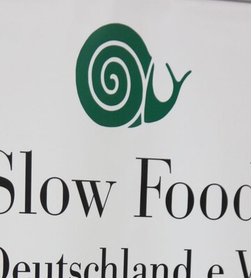 Die Schnecke ist das Markenzeichen der Slow Food-Bewegung weltweit.