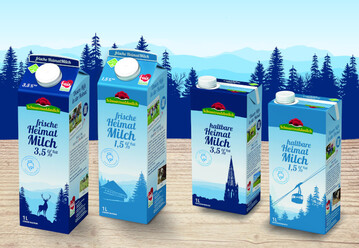  Ab November 2021 prsentiert sich das gesamte Sortiment der Schwarzwaldmilch Produktlinie Breisgau Qualittsmarke mit neuem Markenauftritt.
