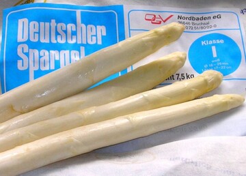 Offizieller Saisonstart fr Spargel ist der 2. April mit der ersten Bruchsaler Versteigerung. Die Kunden der Spargelauktion kommen unter anderem aus dem Lebensmitteleinzelhandel.