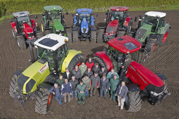 Beim Schleppertest 2012 kamen sieben Modelle aus der 250 PS-Klasse auf den Prfstand.