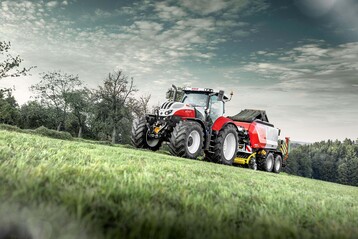 Die Impuls CVT Traktoren von Steyr haben neue Leistungsmerkmale bekommen.
