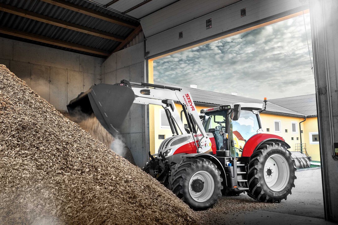 Die Impuls CVT Traktoren von Steyr haben neue Leistungsmerkmale bekommen.