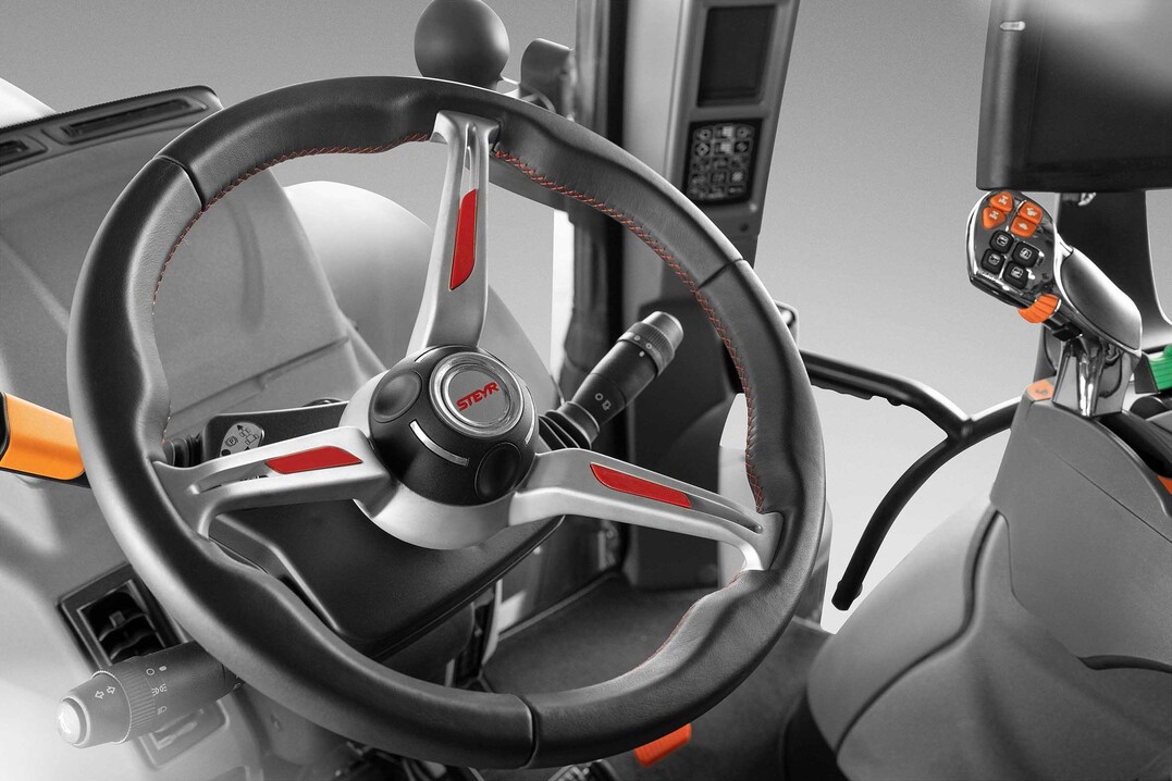 Die Impuls CVT Traktoren von Steyr haben neue Leistungsmerkmale bekommen.