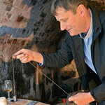 Eine Probe wird „geangelt“.