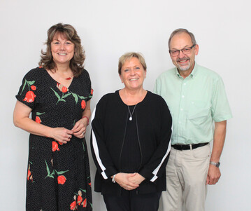 Landfrauen-Prsidentin Juliane Vees, Kultusministerin Dr. Susanne Eisenmann und LBV-Vizeprsident Klaus Mugele (v. l.)