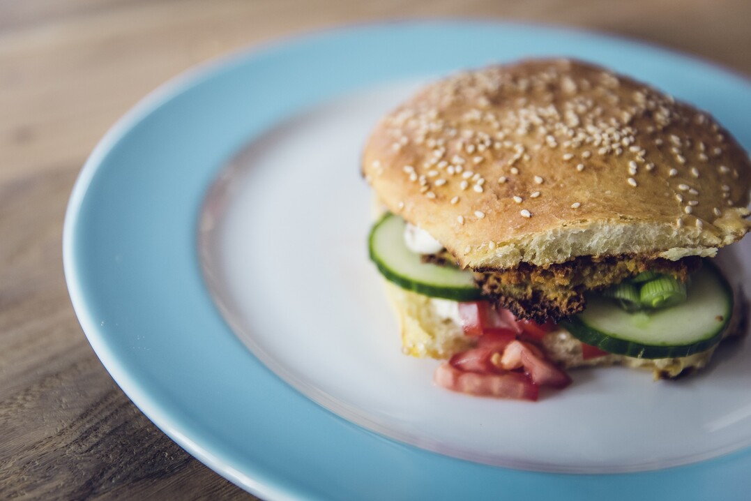 Vegane Burger werden immer beliebter.